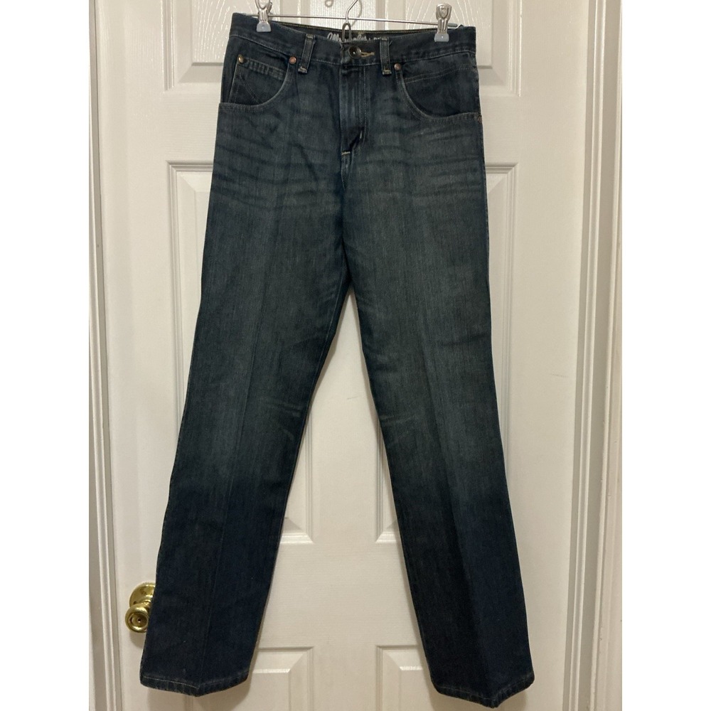 Wrangler Retro 14 Courant Dark Wash Jeans‎ 27x30 Boys Jeans Unisex Vintage